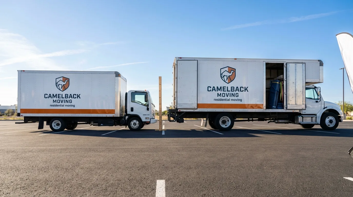 Moving truck size capacity guide in Saint Francis